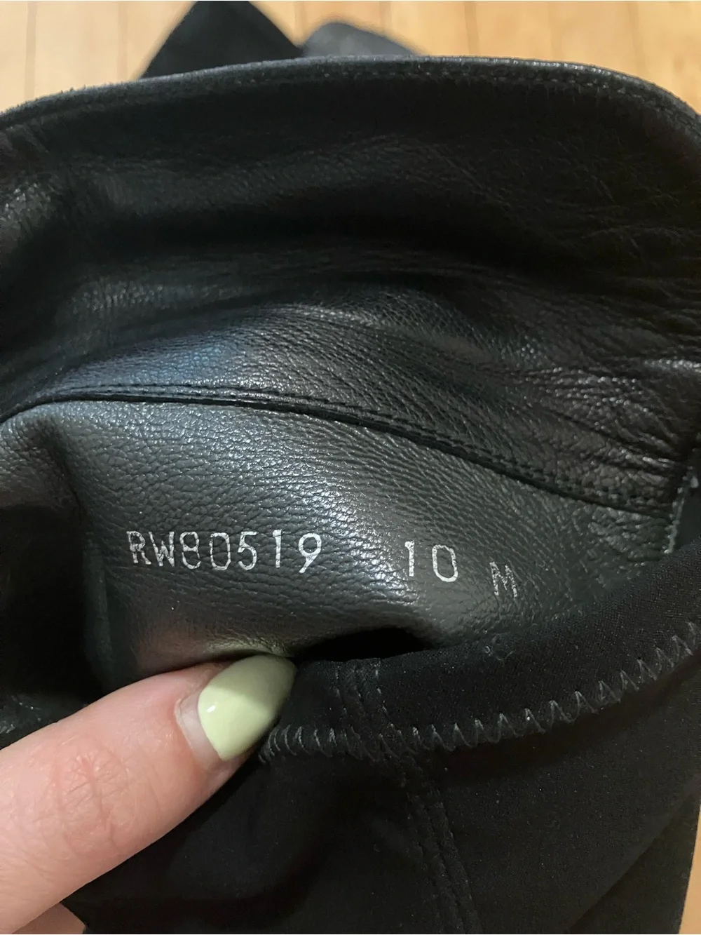 Stuart Weitzman 5050 Suede and Leather Over the Knee Black Riding Boots Size 10
